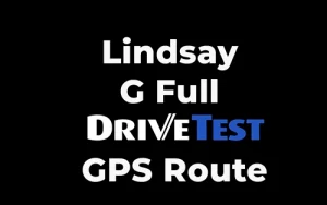 Lindsay G Full Drive Test - GPS Route